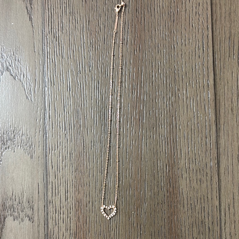 Elegant Gold Heart Necklace